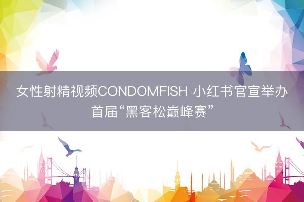 女性射精视频CONDOMFISH 小红书官宣举办首届“黑客松巅峰赛”